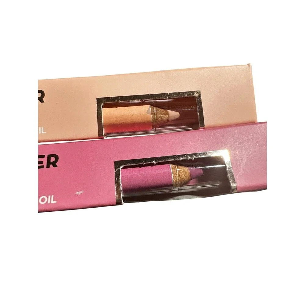 New! 2PK The Creme Shop LipLock Lip Liner *Sup Nude* & *Mauve Over*